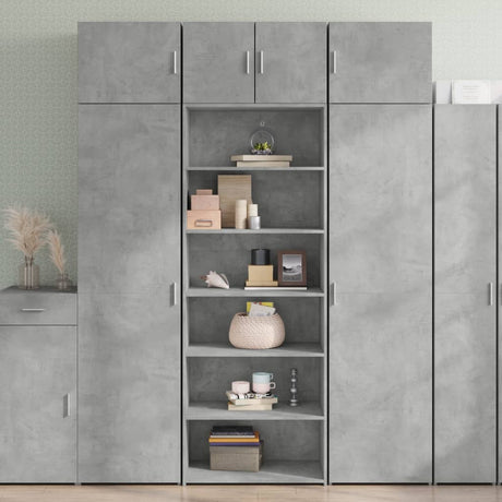 Highboard 70X41X185 Cm Engineered Wood