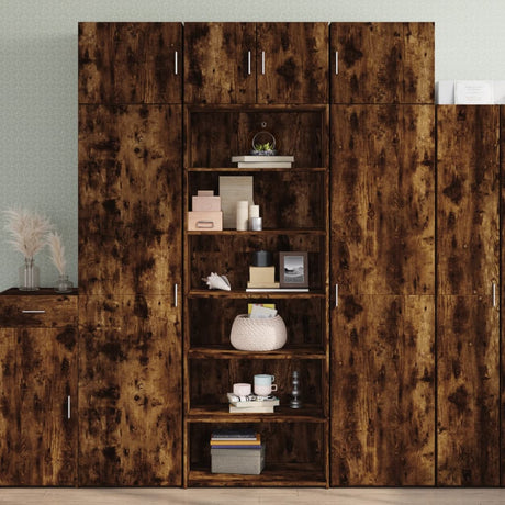 Highboard 70X41X185 Cm Engineered Wood