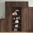 Highboard 70X41X185 Cm Engineered Wood