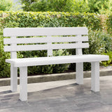 Garden Bench 110X52X71 Cm Polypropylene