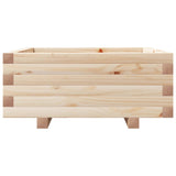Garden Planter 60X60X26.5 Cm Solid Wood Pine
