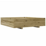 Garden Planter 100X100X26.5 Cm Impregnated Wood Pine