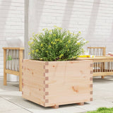 Garden Planter 60X60X49.5 Cm Solid Wood Pine