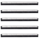 Floor Squeegee Heads 5 Pcs Steel And Rubber