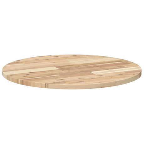 Table Top Round Ø60X2 Cm Solid Wood Acacia