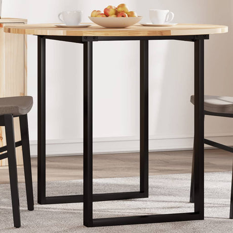 Table Top Round Ø60X2 Cm Solid Wood Acacia