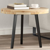 Table Top Round Ø60X2 Cm Solid Wood Acacia