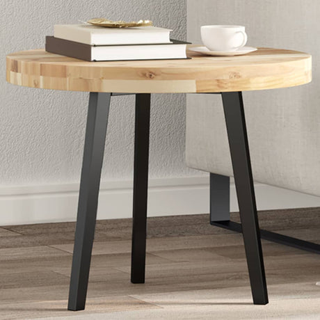 Table Top Round Ø60X2 Cm Solid Wood Acacia