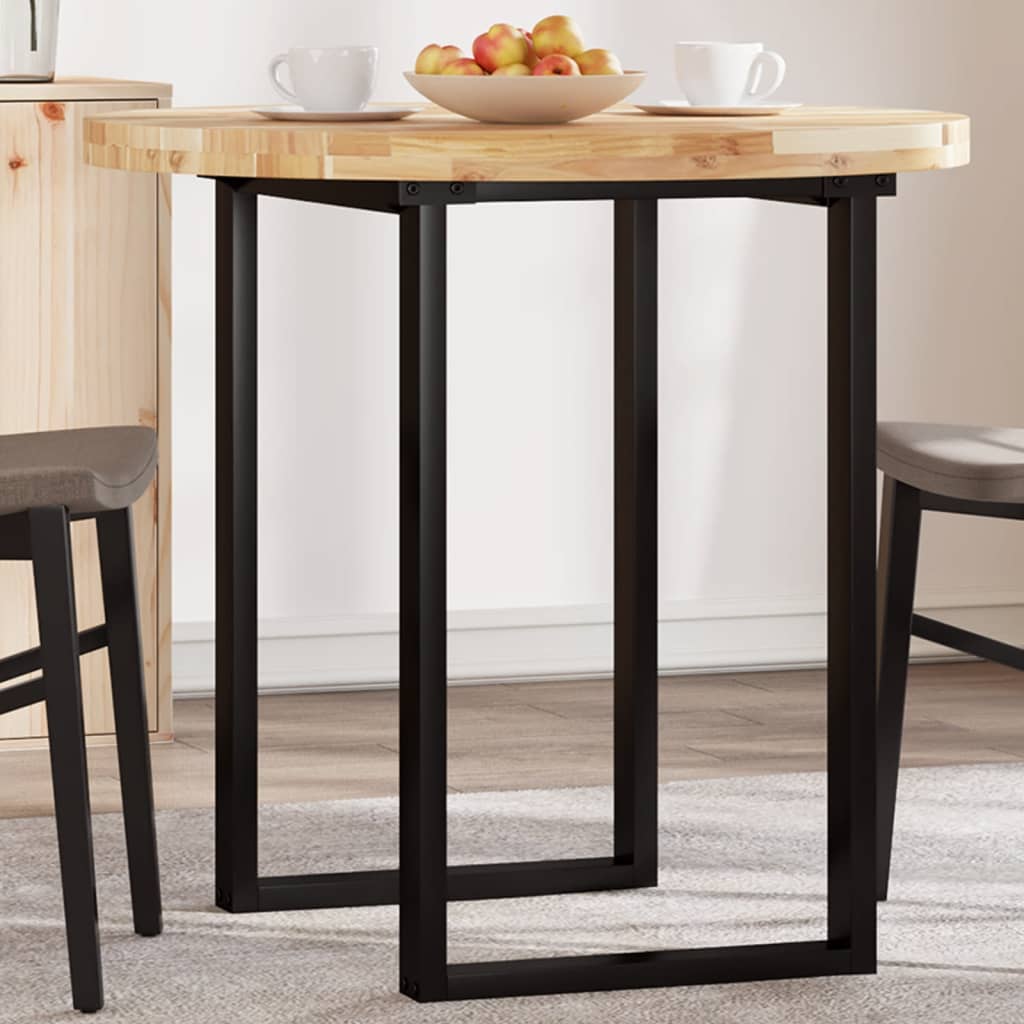 Table Top Round Ø60X2 Cm Solid Wood Acacia