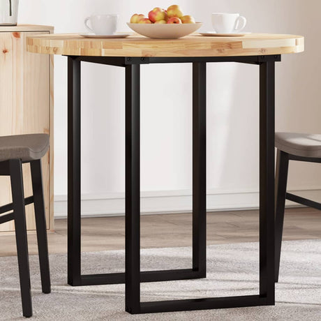 Table Top Round Ø60X2 Cm Solid Wood Acacia