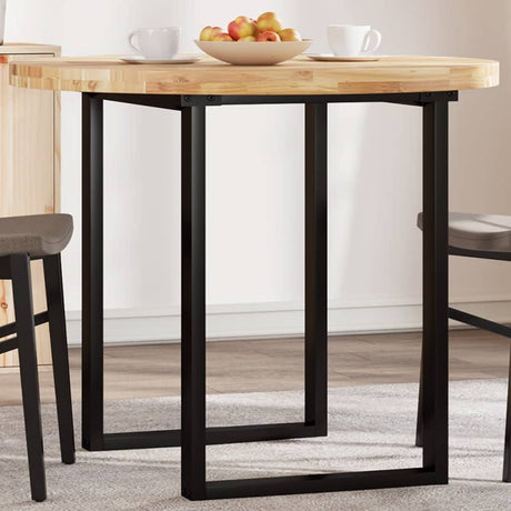 Table Top Round Ø60X2 Cm Solid Wood Acacia