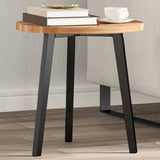 Table Top Round Ø60X2 Cm Solid Wood Acacia