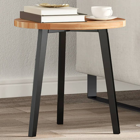 Table Top Round Ø60X2 Cm Solid Wood Acacia