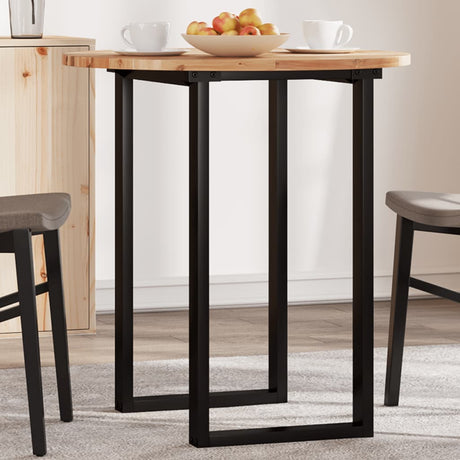 Table Top Round Ø60X2 Cm Solid Wood Acacia
