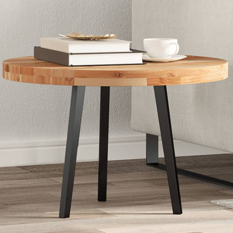 Table Top Round Ø60X2 Cm Solid Wood Acacia