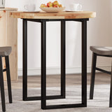 Table Top Round Ø60X2 Cm Solid Wood Acacia