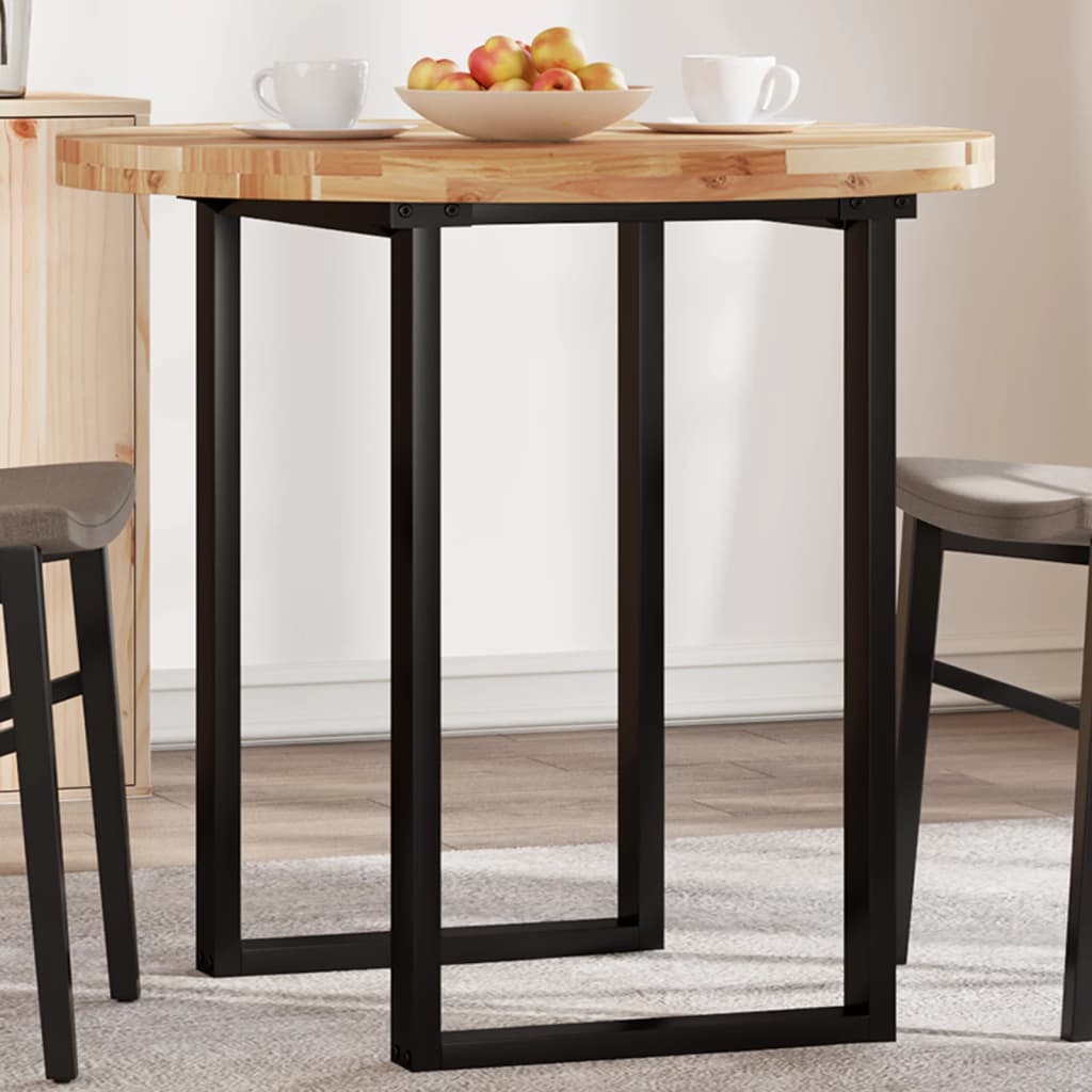 Table Top Round Ø60X2 Cm Solid Wood Acacia