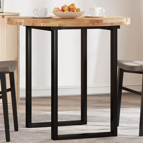 Table Top Round Ø60X2 Cm Solid Wood Acacia