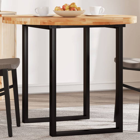 Table Top Round Ø60X2 Cm Solid Wood Acacia