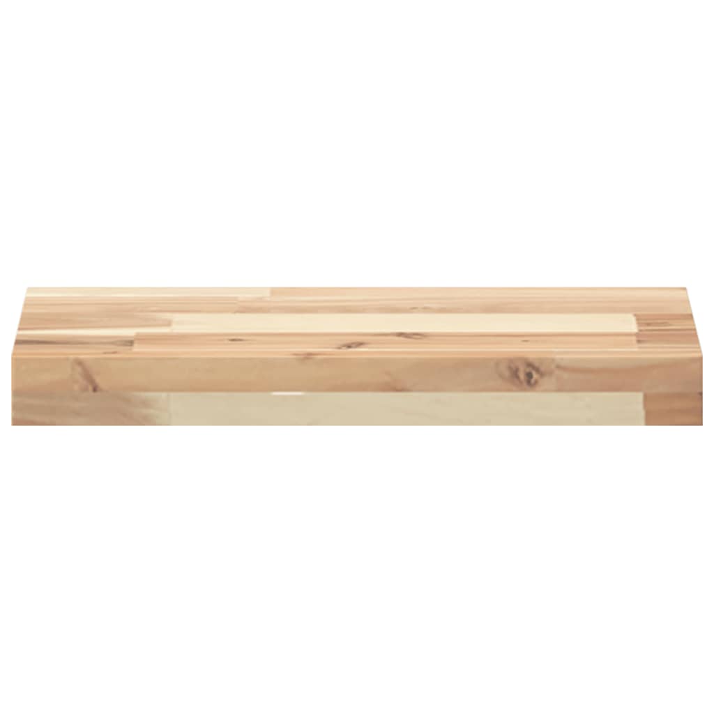 Table Top Rectangular Solid Wood Acacia