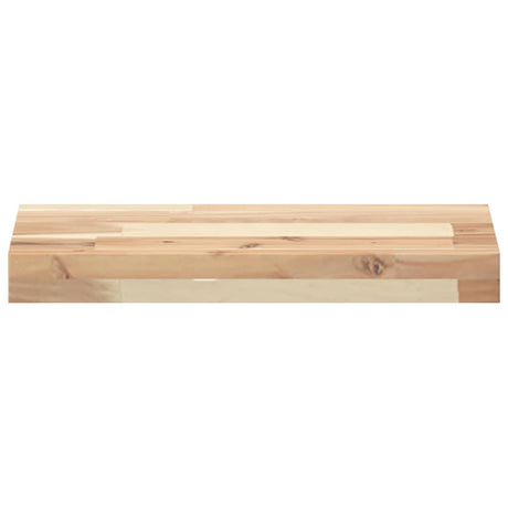 Table Top Rectangular Solid Wood Acacia