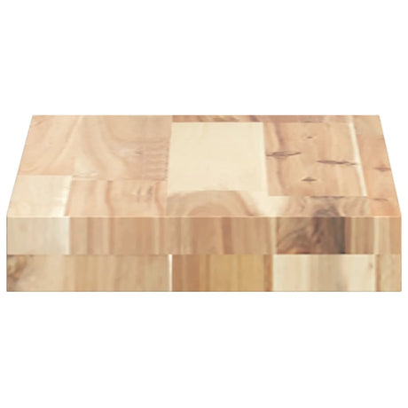 Table Top Rectangular Solid Wood Acacia