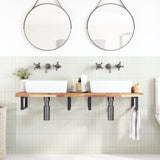 Table Top Rectangular Solid Wood Acacia