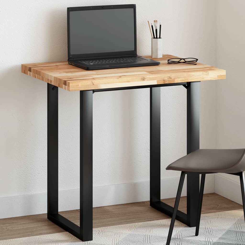 Table Top Rectangular Solid Wood Acacia