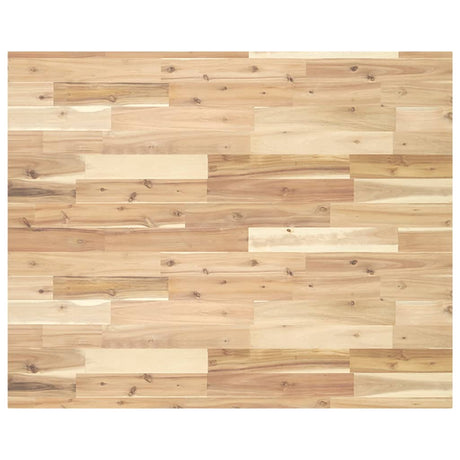 Table Top Rectangular Solid Wood Acacia