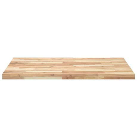 Table Top Rectangular Solid Wood Acacia