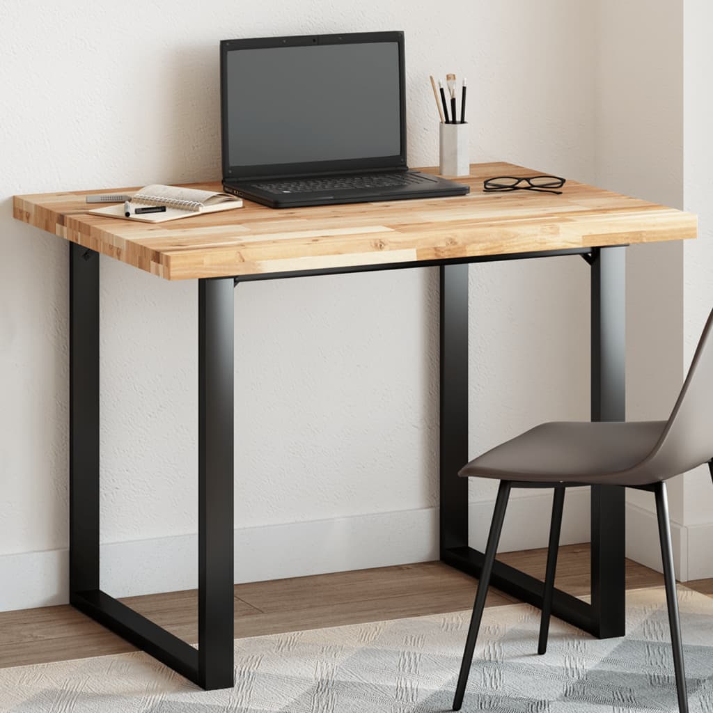 Table Top Rectangular Solid Wood Acacia