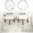 Table Top Rectangular Solid Wood Acacia