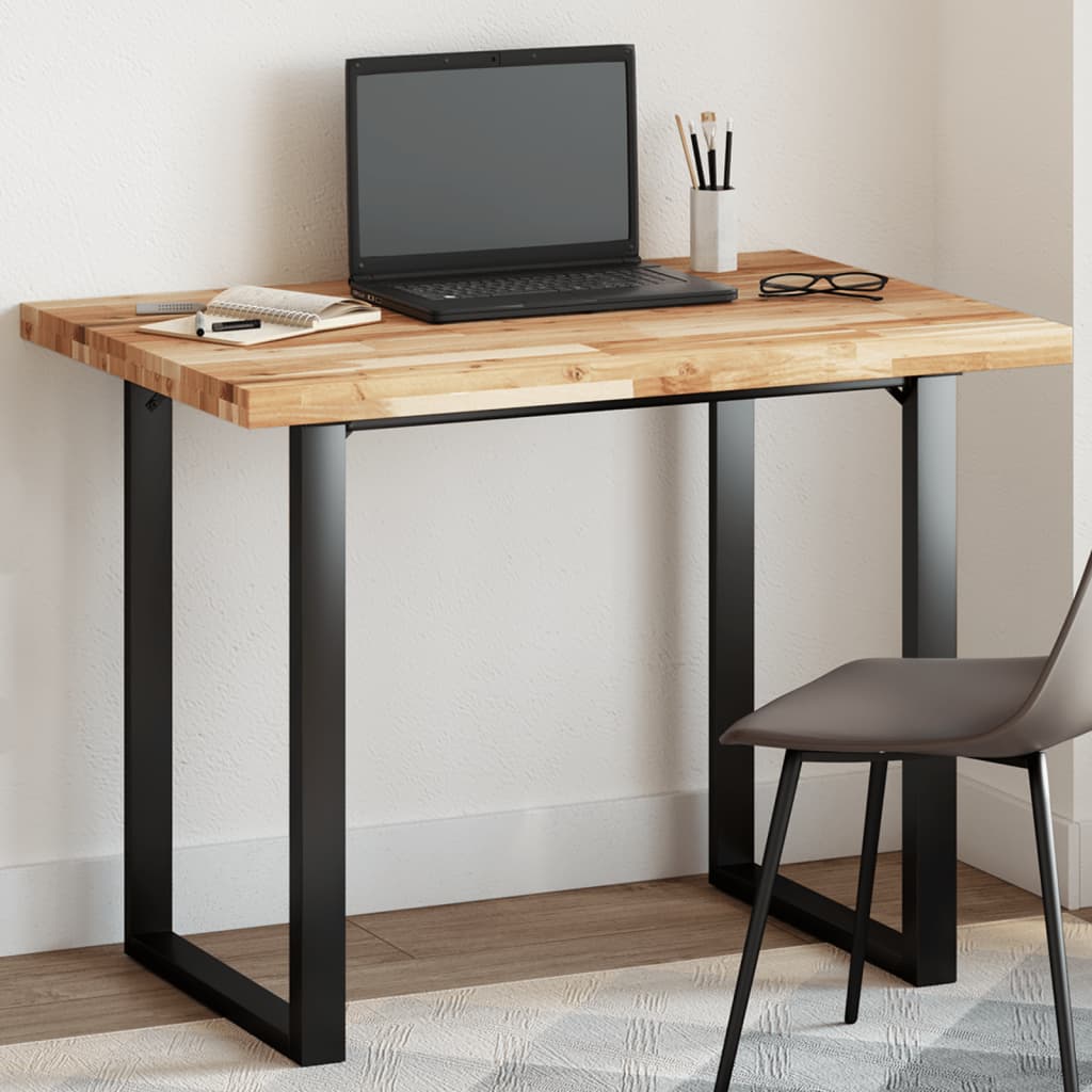 Table Top Rectangular Solid Wood Acacia