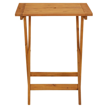 3 Piece Bistro Set Poly Rattan And Solid Wood
