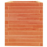 Garden Planter Wax Brown 40x40x46 cm Solid Wood Pine