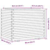 Garden Planter 90x60x72.5 cm Solid Wood Douglas