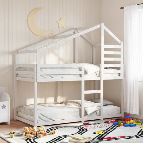 Bunk Bed Without Mattress Solid Wood Pine