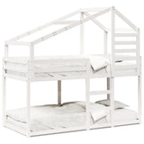 Bunk Bed Without Mattress Solid Wood Pine