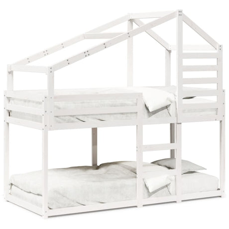 Bunk Bed Without Mattress Solid Wood Pine