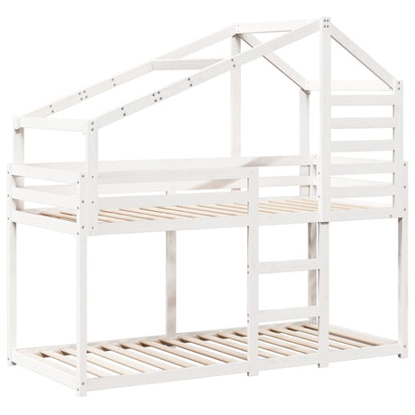 Bunk Bed Without Mattress Solid Wood Pine