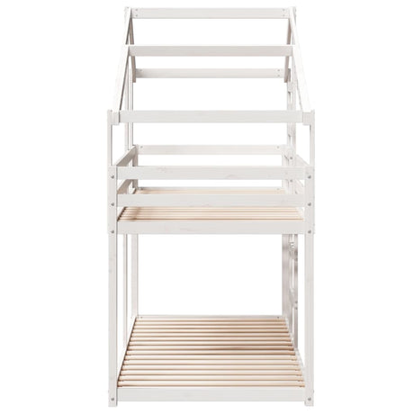 Bunk Bed Without Mattress Solid Wood Pine
