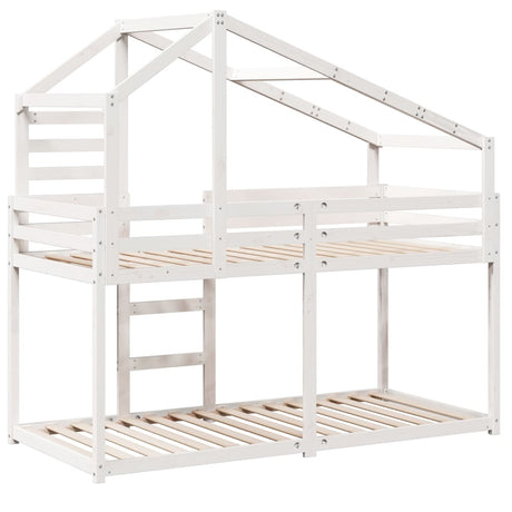 Bunk Bed Without Mattress Solid Wood Pine