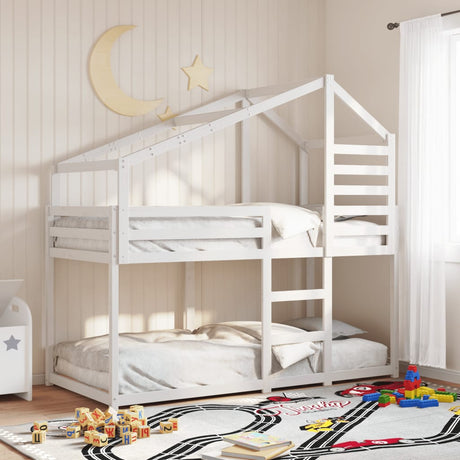 Bunk Bed Without Mattress Solid Wood Pine