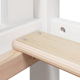 High Sleeper Bed Without Mattress Solid Wood Pine