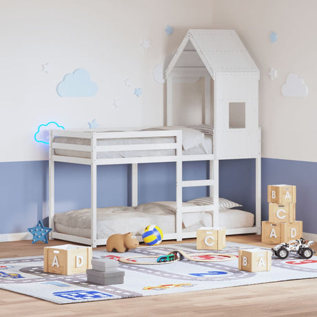 Bunk Bed Without Mattress Solid Wood Pine