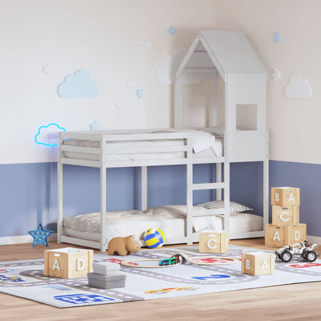 Bunk Bed Without Mattress Solid Wood Pine