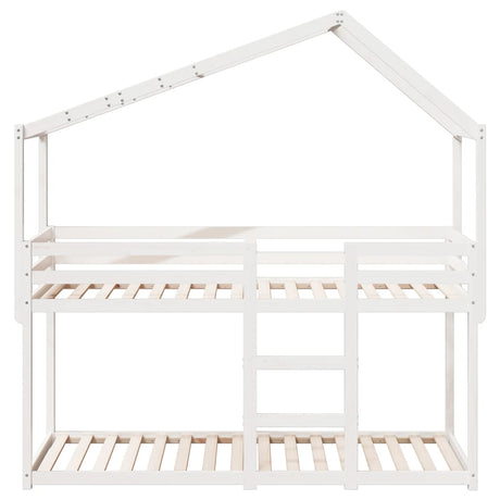 Bunk Bed Without Mattress Solid Wood Pine