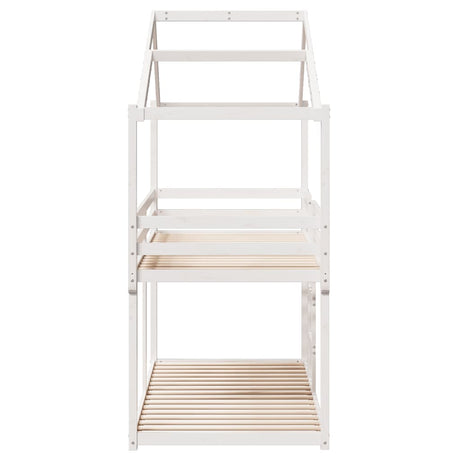 Bunk Bed Without Mattress Solid Wood Pine