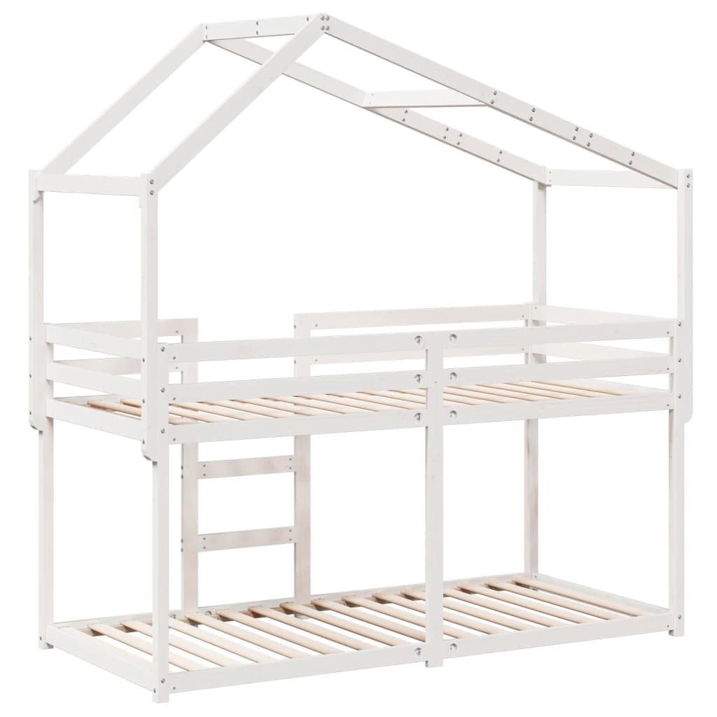 Bunk Bed Without Mattress Solid Wood Pine