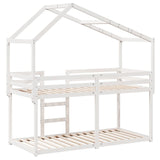 Bunk Bed Without Mattress Solid Wood Pine
